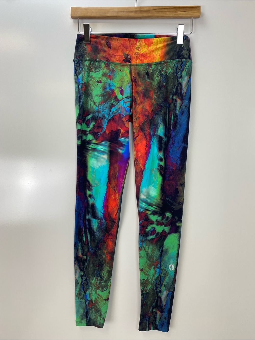 Dona Jo Vibrant Multicolor Tie-Dye Active Leggings
